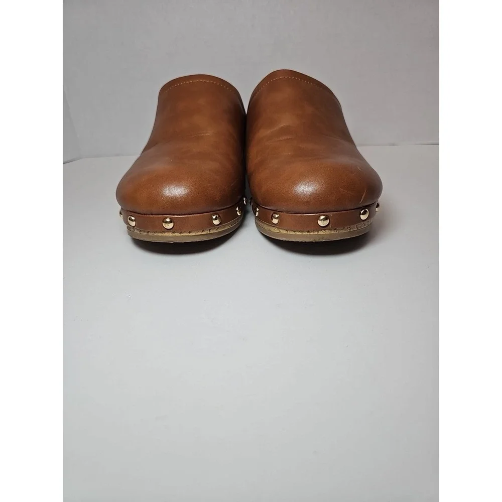 Universal Thread  Women Indra Memory Foam Faux Leather Slip-on Clogs Size 7 1/2 - Picture 11 of 13